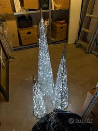 Alberi natale luminosi