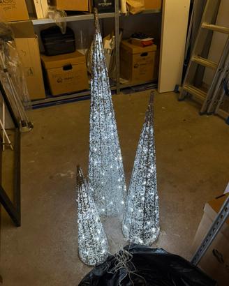 Alberi natale luminosi