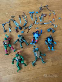 Lotto Tartarughe Ninja Playmates anni 2000