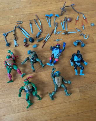 Lotto Tartarughe Ninja Playmates anni 2000