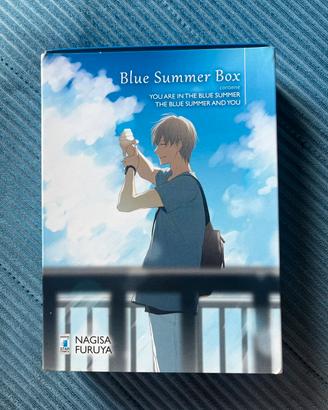 Manga blue summer box