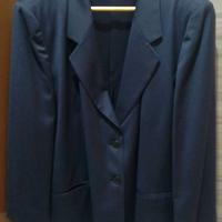 Tailleur completo donna taglie forti pura lana