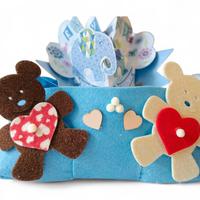 svuota tasche, porta confetti, varie