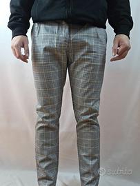 Pantaloni a quadri - Slim fit - Uomo - taglia 46