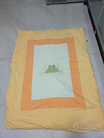 Piumino lettino neonato sfoderabile 