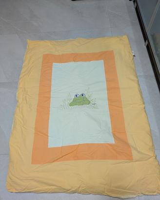 Piumino lettino neonato sfoderabile 