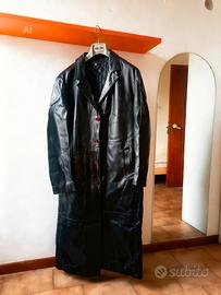 Giacca uomo in pelle nero 