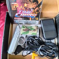 Pistola+gioco Time Crisis PS1 comp. Guncon usato