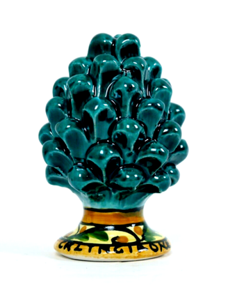 Caltagirone Ceramiche Pigna Portafortuna dec.mano