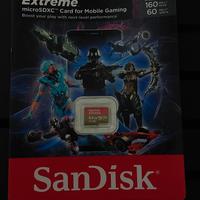sd card / sche da memoria San disk 64GB extreme 