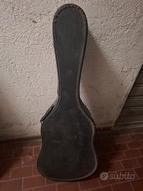 Custodia rigida vintage per chitarra – originale d