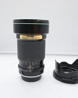 Tamron SP 180mm f 2.5 con  LD ( IF ) x  Nikon