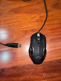Trust GXT 108 Rava Illuminated Gaming Mouse.
