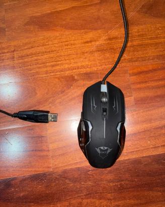Trust GXT 108 Rava Illuminated Gaming Mouse.