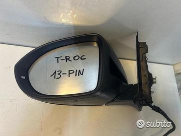 Specchietto retrovisore sx volkswagen t-roc 2022