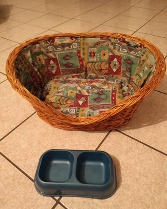 Cesto per cane/gatto letto per cane/gatto