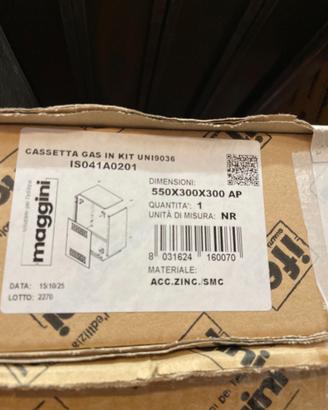 Casetta contatore Gas