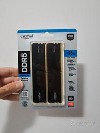 Crucial Kit Pro RAM 128GB DDR5 5600MHz
