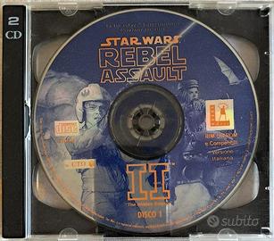 STAR WARS Rebel Assault Gioco anni 90 PC