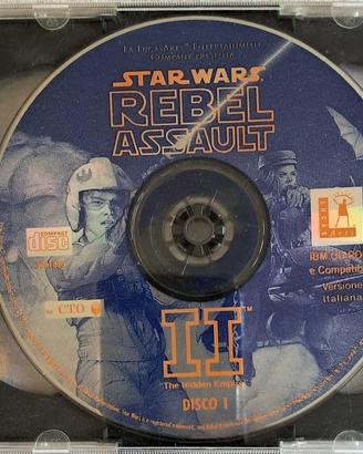 STAR WARS Rebel Assault Gioco anni 90 PC