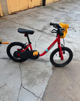 Bici bambino/a discover 500 rossa