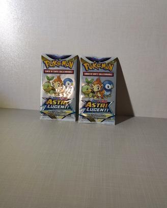 2 Buste Pokémon Astri Lucenti – Fun Pack (3 Carte)