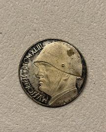 Medaglia/gettone Benito mussolini 1943, 20L.