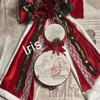 Fiocco natalizio personalizzabile prezzo bomba