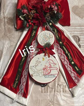 Fiocco natalizio personalizzabile prezzo bomba