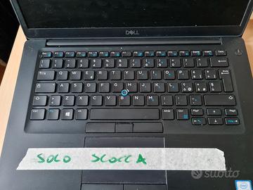 Dell 7490 scocca completa inclusa tastiera retroil