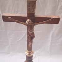 croce Astile Processionale anni 40.