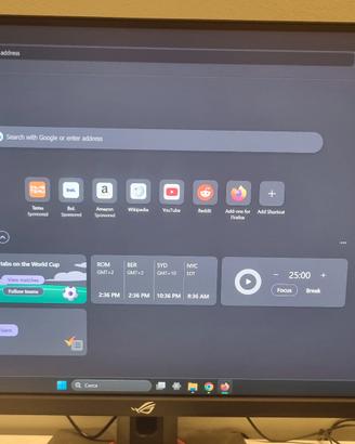 Monitor Asus Rog QHD Fast IPS 180Hz