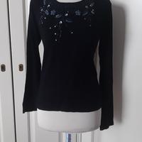 Maglia misto lana/cotone donna tg M/42