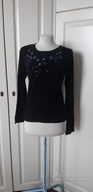 Maglia misto lana/cotone donna tg M/42