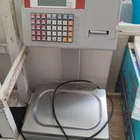 bilancia elettronica con stampante 