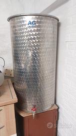 Cisterna inox per olio – 200 litri 