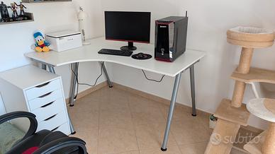 scrivania angolare galant ikea