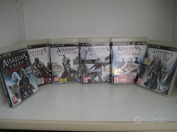 Gioco ps3 Assassin's creed collezione completa