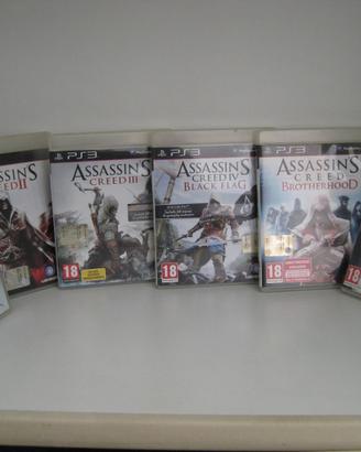 Gioco ps3 Assassin's creed collezione completa