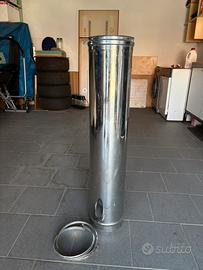 Canna fumaria acciaio inox