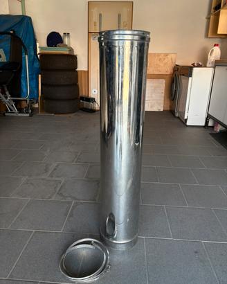 Canna fumaria acciaio inox