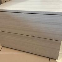  letto matrimoniale contenitore +comodini (es
