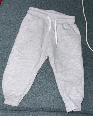Pantalone di tuta grigio neonato