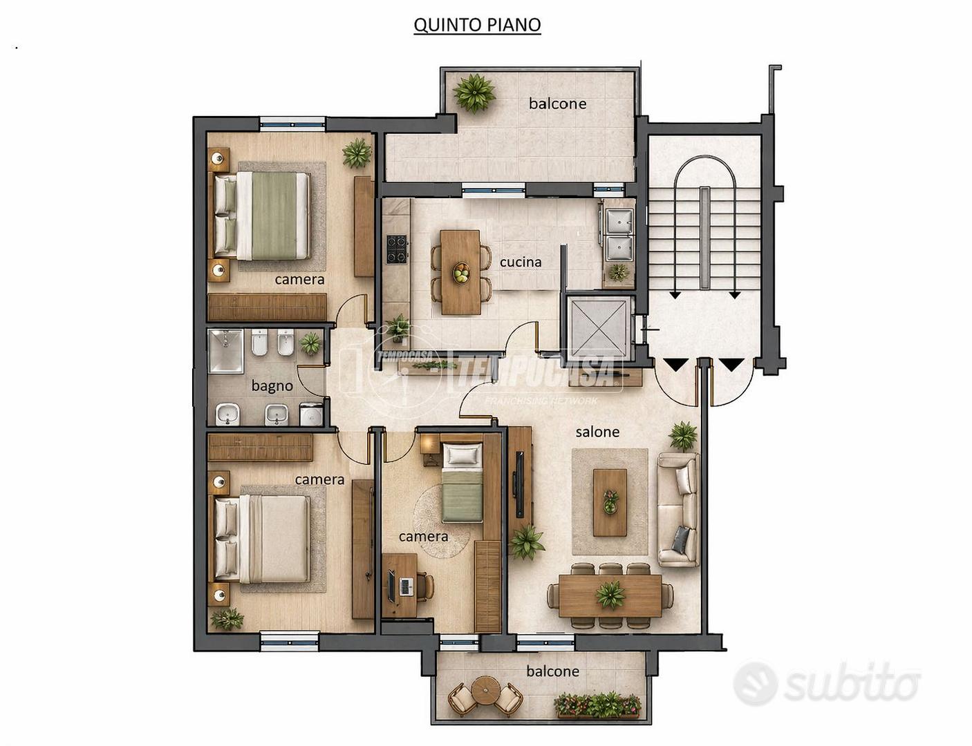 Apartment in Bari, Loseto, Municipio 4 - Vista 2