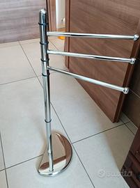 porta asciugamani in acciaio 