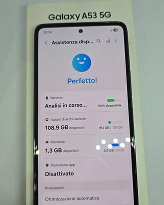 Samsung A53 5G 128GB Nero