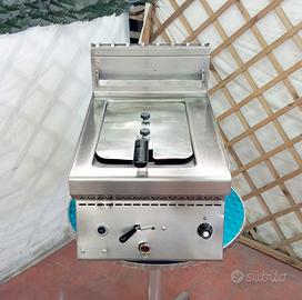 friggitrice a gas 1 vasca da appoggio lt10