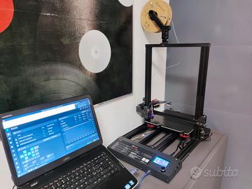 Stampante 3D Sunlu S8+ con Klipper (clone CR-10)