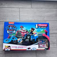 Pista auto elettriche Paw Patrol gioco bambini