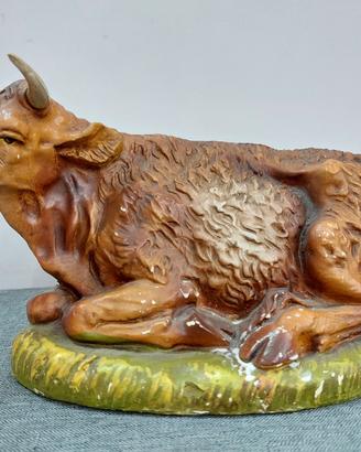 Bue & Asino Euromarchi in cartapesta cm. 30